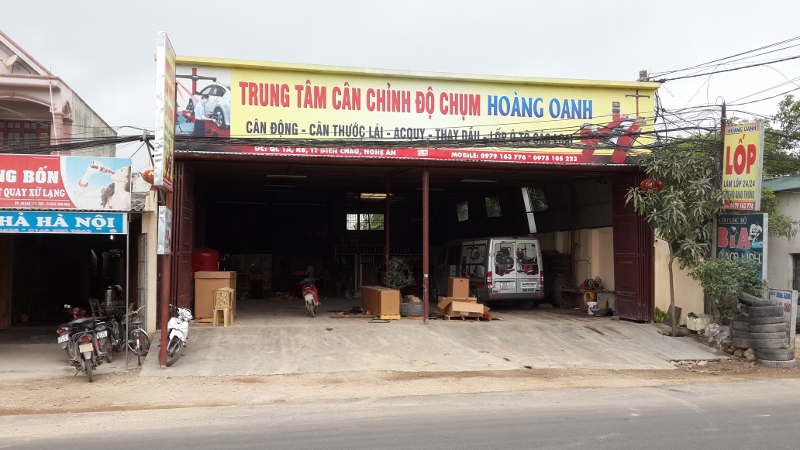 Trung tâm lốp Hoàng Oanh - Thiết Bị Sửa Chữa ô Tô T&S - Công Ty Trách Nhiệm Hữu Hạn Công Nghệ Ô Tô T&S